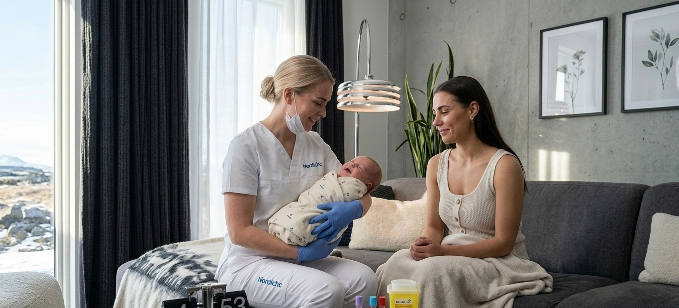 Mother and Baby care nurse at home